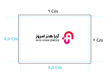 ابعاد استاندارد کارت ویزیت